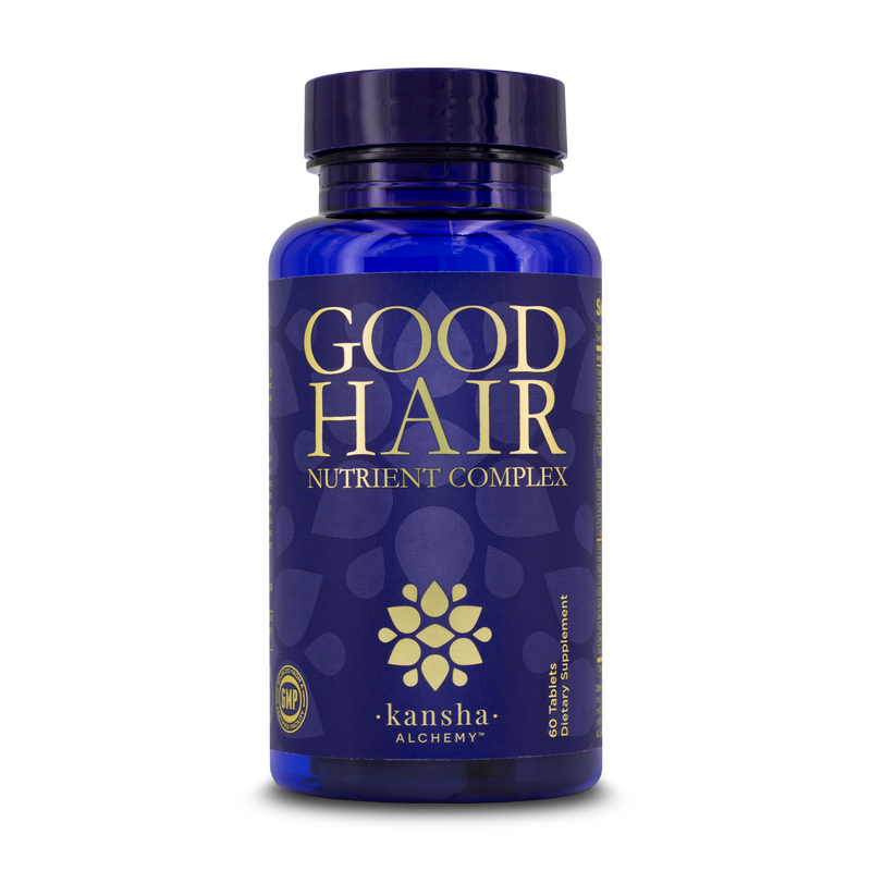 Good Hair Nutrient Complex - Advanced Formula to regain healthy hair growth and prevent excessive shedding - 60 caps/One month