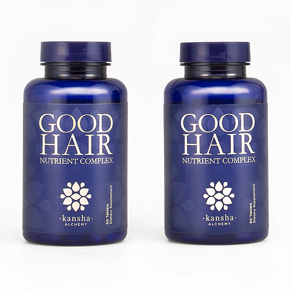 Good Hair Nutrient Complex - Advanced Formula to regain healthy hair growth and prevent excessive shedding - 60 caps/One month