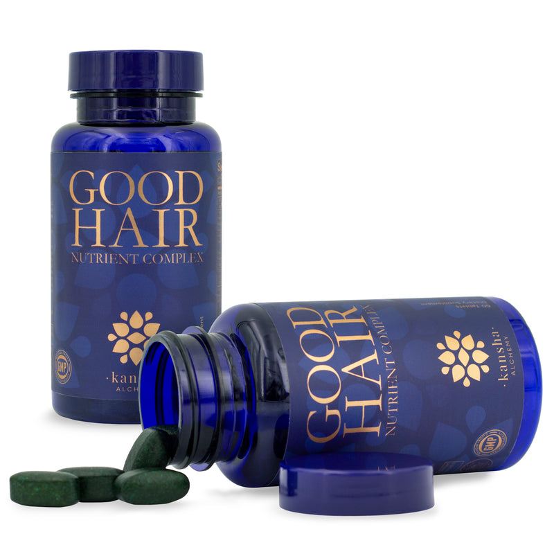 Good Hair Nutrient Complex - Advanced Formula to regain healthy hair growth and prevent excessive shedding - 60 caps/One month