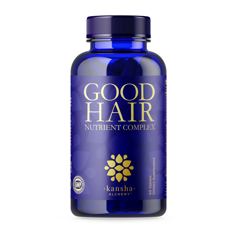 Good Hair Nutrient Complex - Advanced Formula to regain healthy hair growth and prevent excessive shedding - 60 caps/One month